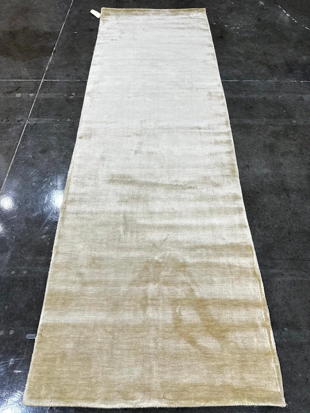 Hand Made India Texture Bamboo Silk Rug 3' X 9'10 - Etsy