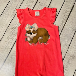 Sleepy Sloth toddler girls romper size 2T