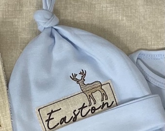 Infant cap to match gowns