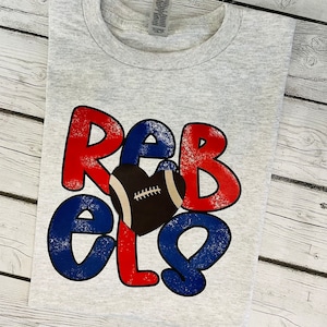 Rebels football  T-shirt