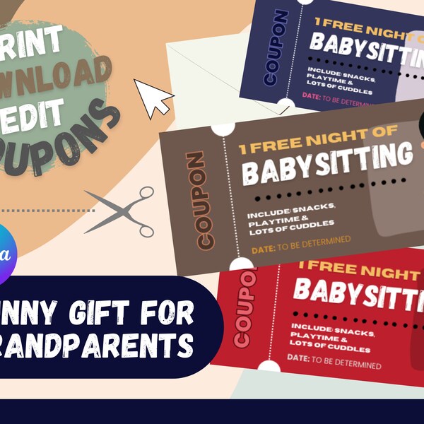 Funny Voucher Ideas Etsy