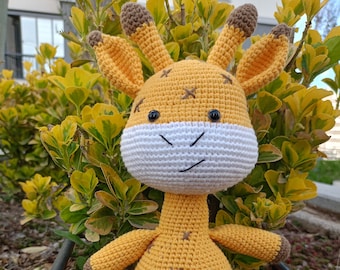 Amigurumi Cute Giraffe Crochet Doll