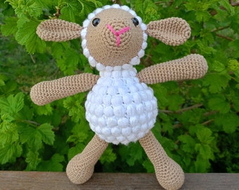 Amigurumi Cute Sheep Crochet Doll