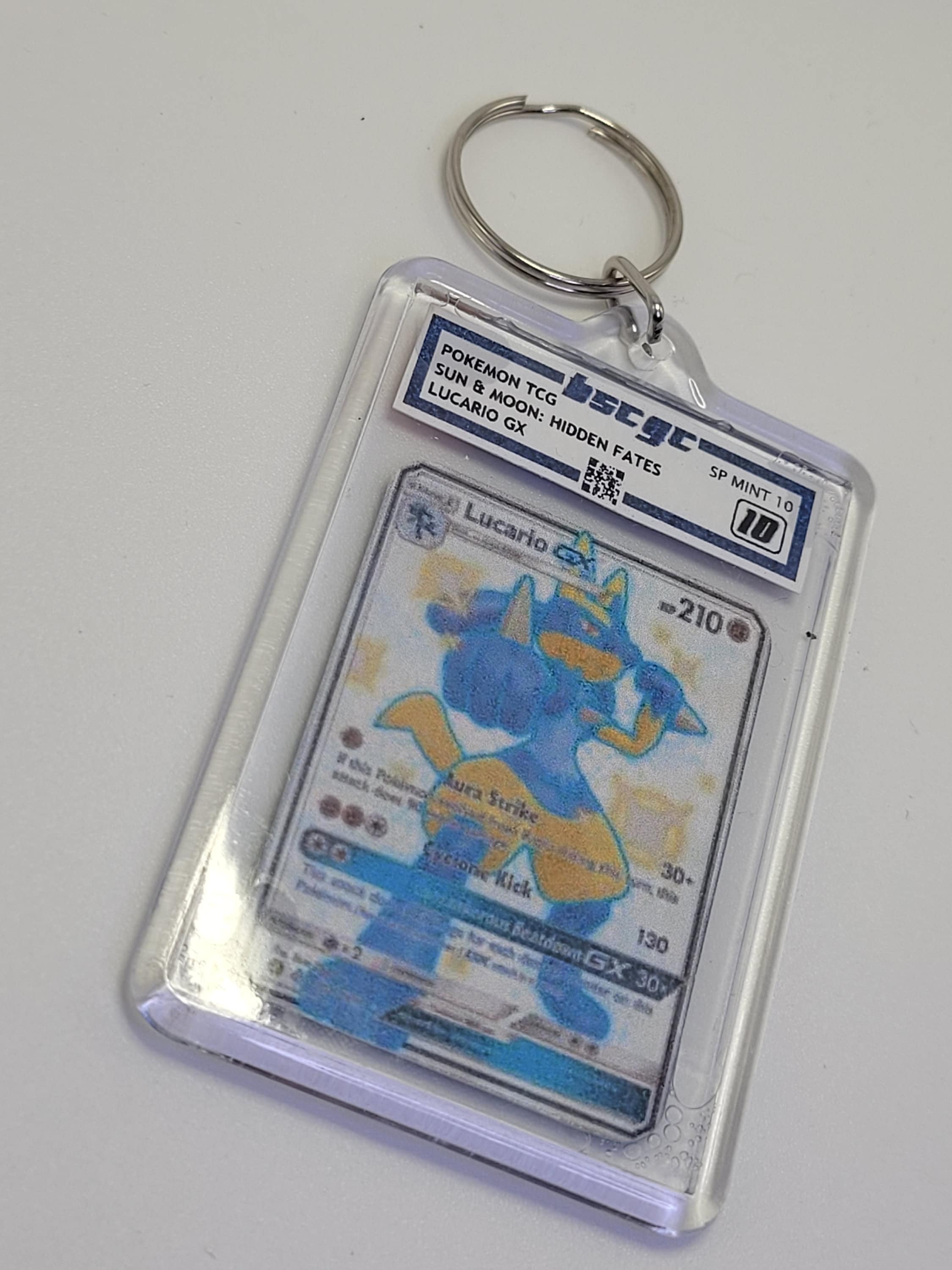 Lucario GX Shiny Vault Full Art - PSA 9 Mint