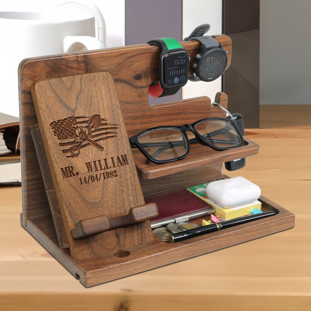 Customizable Gift for Coal Miner Docking Station Desk Etsy