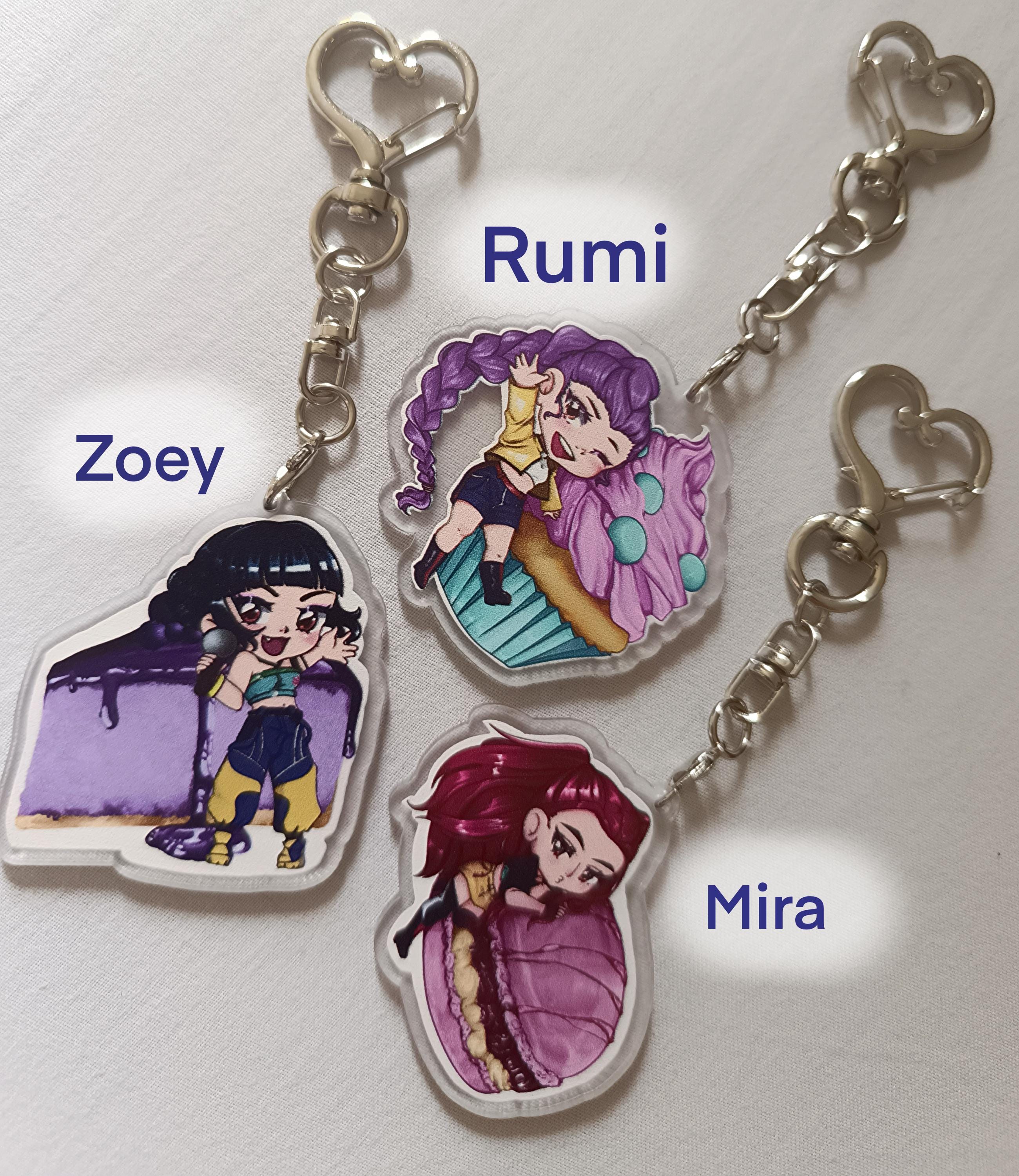 K-pop Demon Hunters Portachiavi HUNTRIX - Etsy