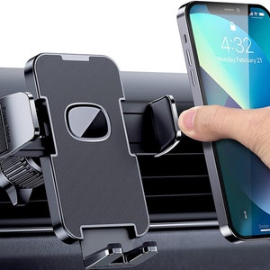 Handyhalterung Auto Magnet Lüftungsgitter KFZ Smartphone Halter Universal  Rund