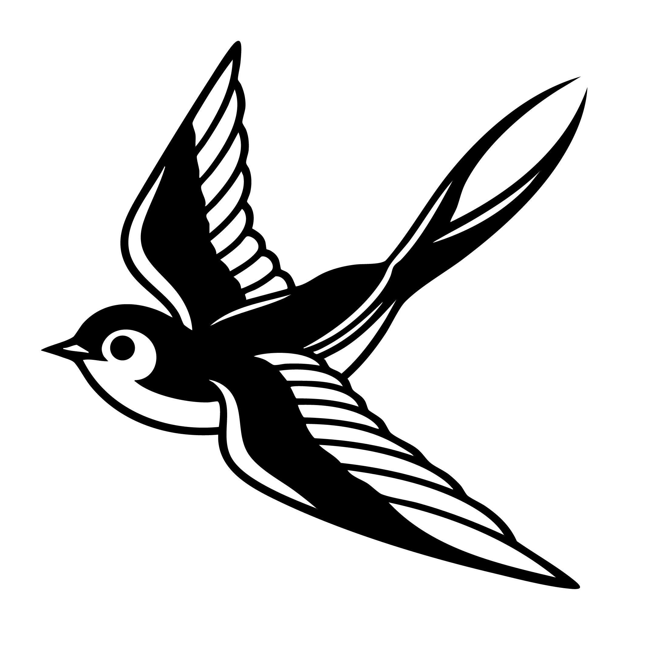 Swallow Canvas - Etsy UK
