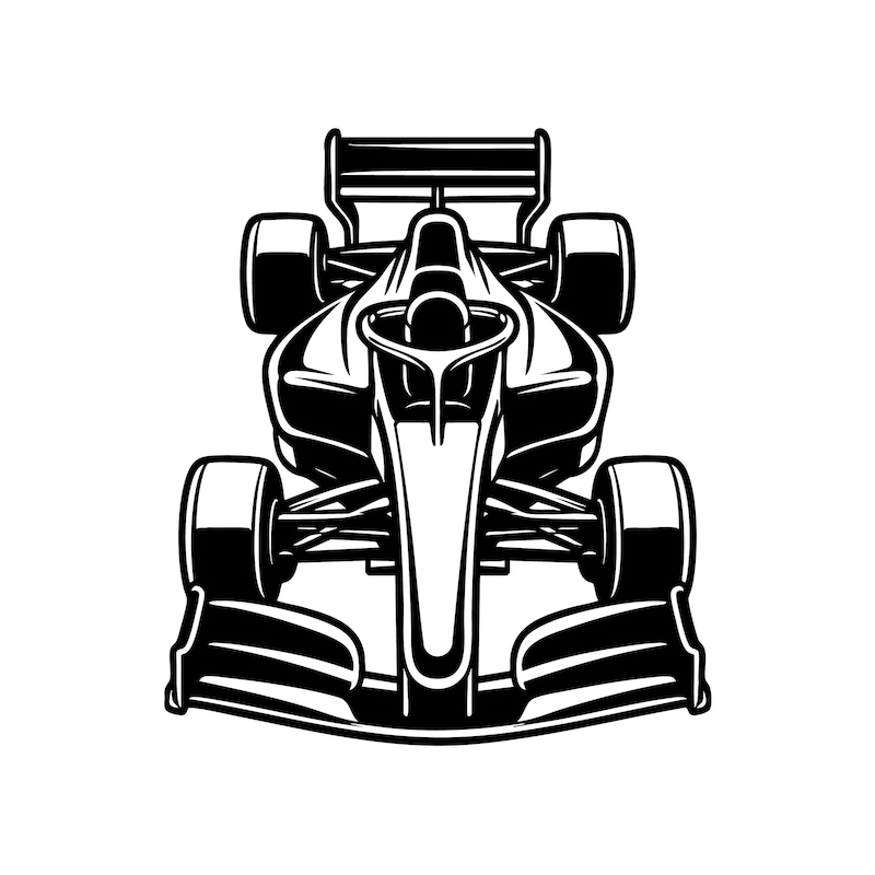 Custom Racing Svg Formula One Stationery - Etsy