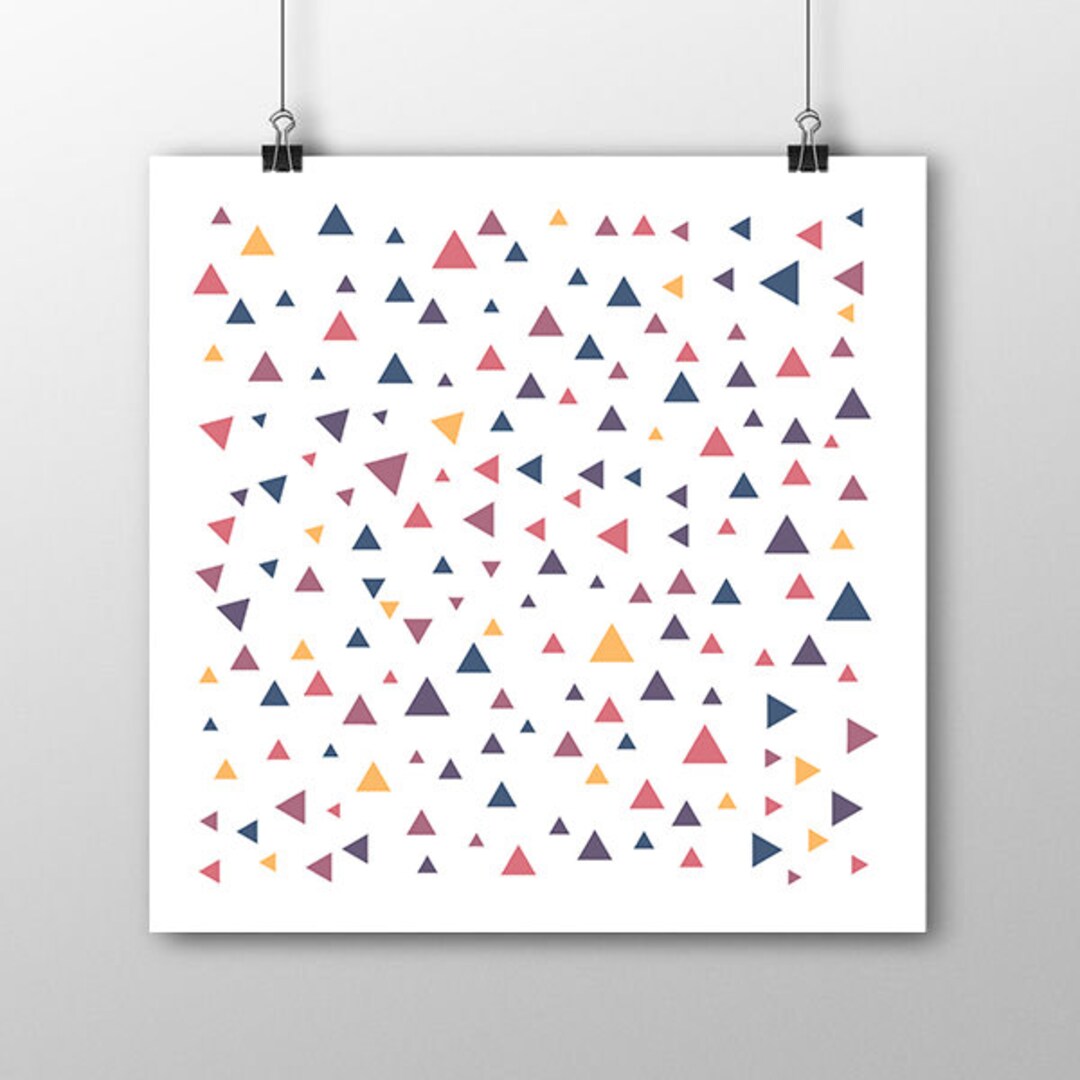Shape Poster - Etsy