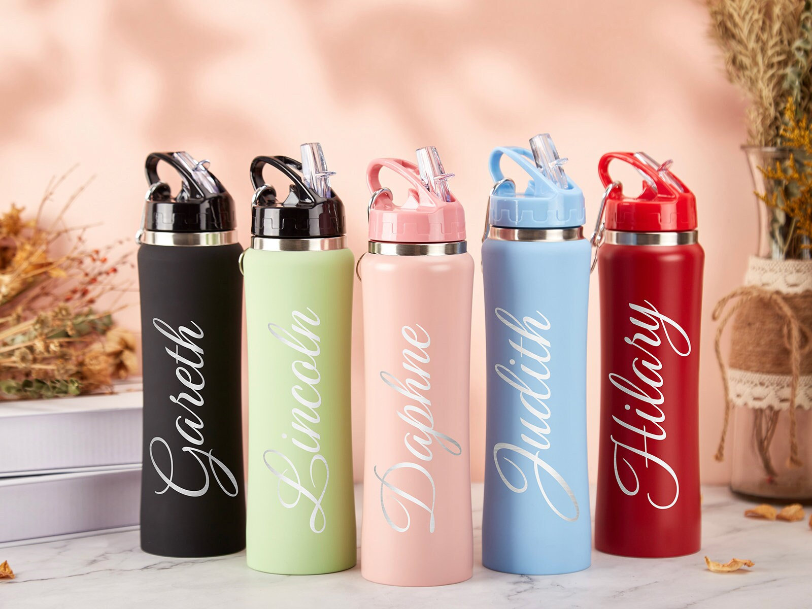 Personalized Kid's Metal Water Bottles - etchthisout