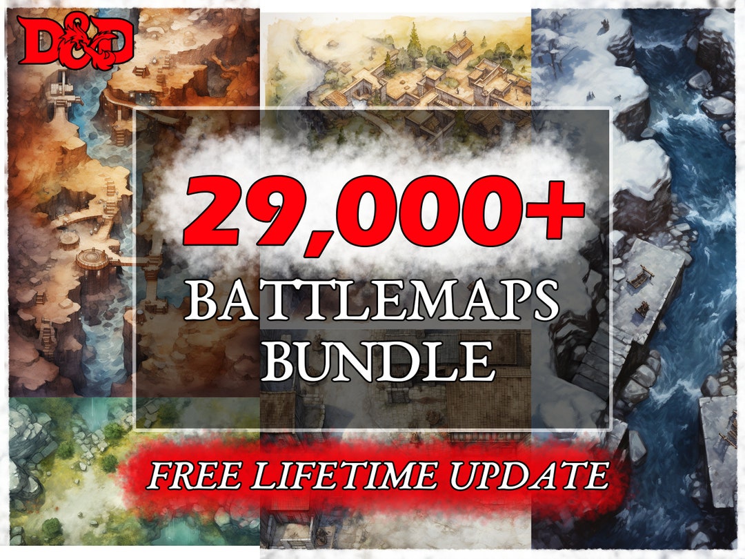 29000 Battlemaps Dnd Maps Bundle Dnd Tools RPG Dnd Set Dnd 5e Fantasy ...