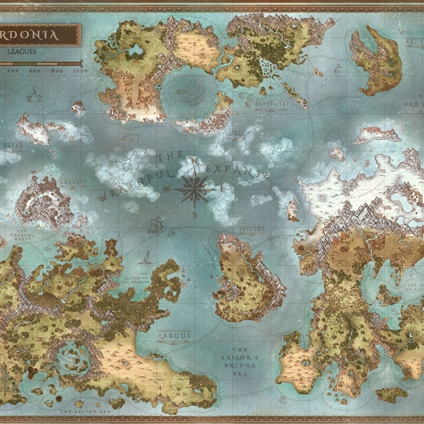 Fantasy Maps - Etsy