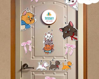 Disney Cruise Door Magnet The Aristocats Magnet Disney Family Cruise Ship Stateroom Door Disney Wish Dream Marie Magnet Disney Cruise magnet