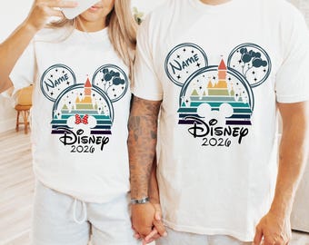 Disney 2026 Family Vacation Shirts, Mickey Castle 2026 Shirts, Family Trip Shirt, Custom Mickey Trip Shirt