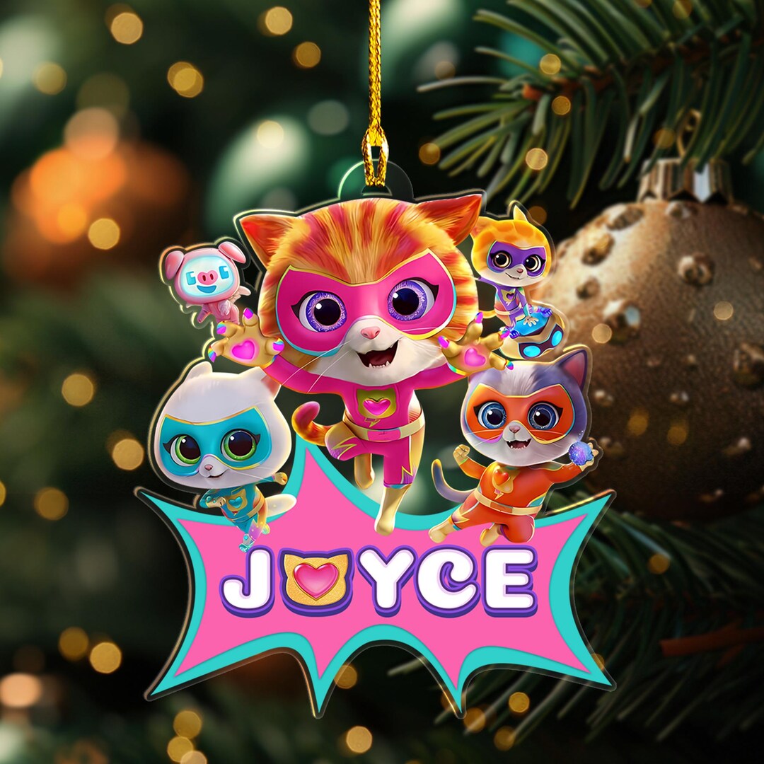 Disney Super Kitties Ornament, Buddy Cat Ornament, Bitsy Cat Ornament ...