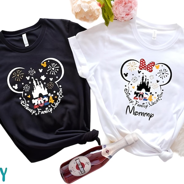 Mouse Family Vacation 2024 Matching Shirts, Mouse 2024 Vacation Tshirt, Mouse Mickey Minnie Shirts, Mouse 2024 Shirts