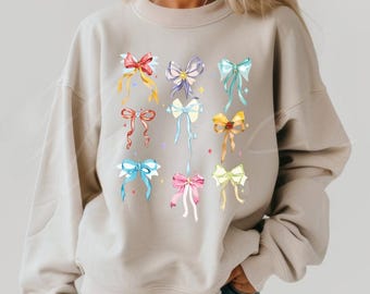 Disney Princess Coquette Bow Watercolor Comfort Colors T-shirt, Aurora Ariel Belle Cinderella, Disney Girls Matching Shirt, Trip