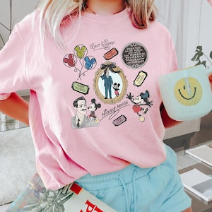 Comfort Colors Retro Coquette Bow Disney Castle Shirt,Magical Park Coquette Shirt, Walt Disney Shirt, Magic Kingdom Shirt, Walt Disney Shirt