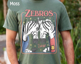 Disney Zebros Tee, Funny Zootopia Animal Kingdom Shirt, Magic Kingdom Family Vacation Trip 2026, Retro Zootropolis Sibling Matching Gifts