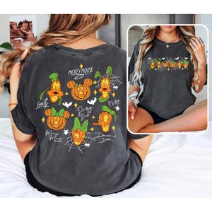 Retro Disney Pumpkin Mickey Shirt, Halloween Cherry Pumpkin Tee, Mickey Ghost Pumpkin Shirt, Halloween Mickey Head Tee, Halloween Trip Shirt
