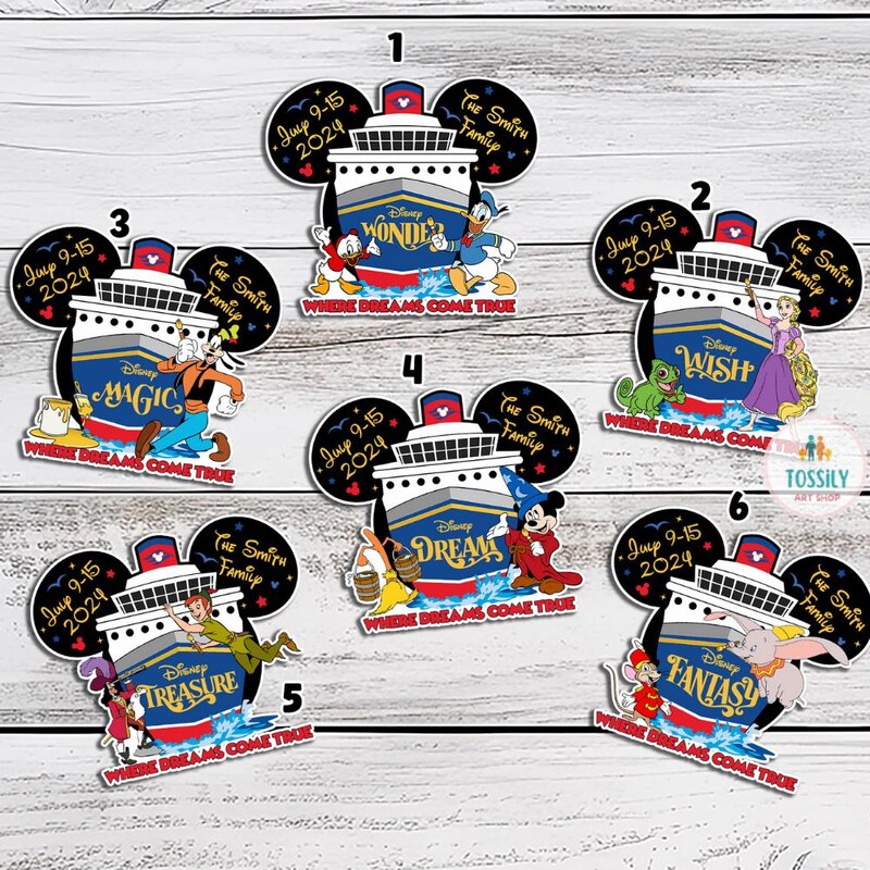 Magnets for Disneycruise - Etsy