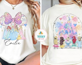 Disney Princess Castle Shirt, Castle Best Friends Gift, WDW Girls Trip Shirts, Disney World Vacation Sweatshirt, Gift For Girls