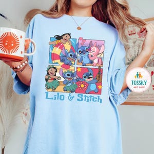 Disney Stitch Shirt Lilo and Stitch Tee, Magic Kingdom Shirt Disney Trip T-shirt, Ohana Tee, Disney Matching Shirt, Ohana Family Means Tee