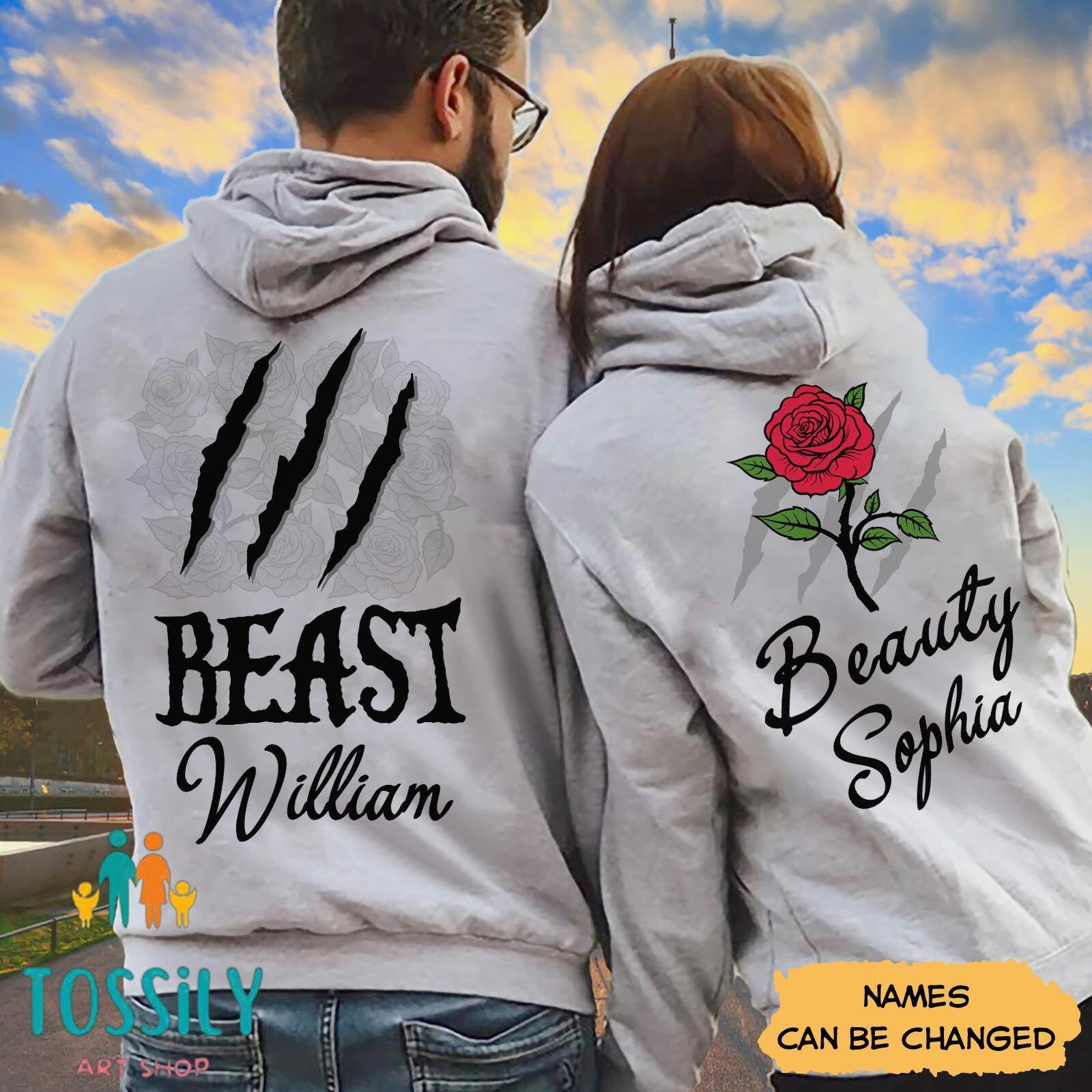 His beauty her beast sweaters hotsell