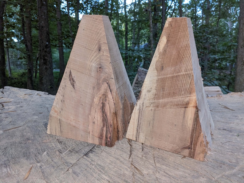 Rough Cut Rustic Hickory Lamp Bases