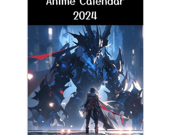 Calendario de anime 2024 Calendario de anime imprimible -  España