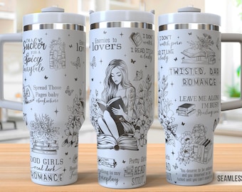 Book Smut Tumbler Laser Svg, Dark Romance 40oz Tumbler Full Wrap Laser Svg, Laser Engraved Svg,Tumbler Laser File,Laser Svg For Tumbler