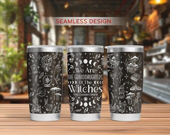 Witches Tumbler Laser Svg, Witch 20oz Tumbler Full Wrap Laser Svg, Laser Engraved Svg,Tumbler Laser File,Laser Svg For Tumbler