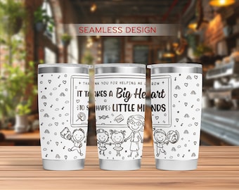 Teacher Laser Svg, Teacher Quotes 20oz Tumbler Full Wrap Laser Svg, Laser Engraved Svg,Tumbler Laser File, Laser Svg For Tumbler
