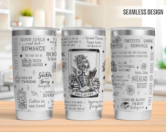 Book Smut Tumbler Laser Svg, Dark Romance 20oz Tumbler Full Wrap Laser Svg, Laser Engraved Svg,Tumbler Laser File,Laser Svg For Tumbler