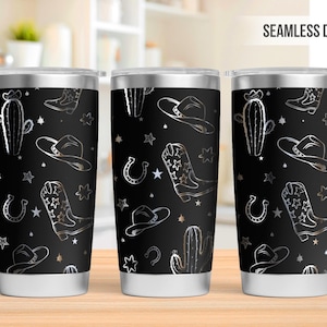 Cowgirl Boots Tumbler Laser Svg, Western 20oz Tumbler Full Wrap Laser Svg, Laser Engraved Svg, Laser Engraving Svg, SVG For Laser Rotary