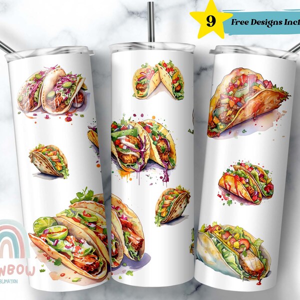 Food Tumbler Etsy