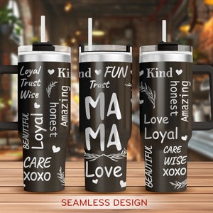 Mama Tumbler Laser Svg, Mother&#39;s Day 40oz Tumbler Full Wrap Laser Svg,Laser Engraved Svg,Tumbler Laser File,Laser Svg For Tumbler