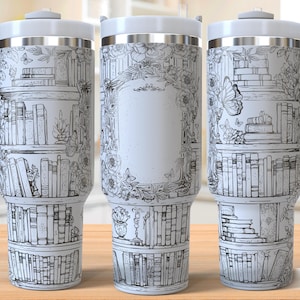 Benutzerdefinierte Bücherregale Tumbler Laserkombination