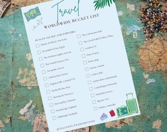 Bucket List - Travel Worldwide