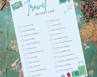 Bucket List for Travel - Activities and experiences