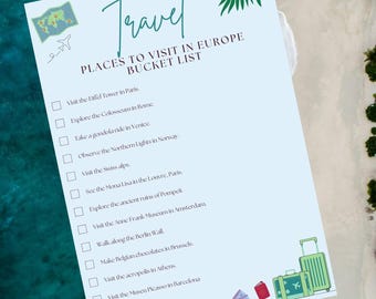 Bucket List - Travel in Europe