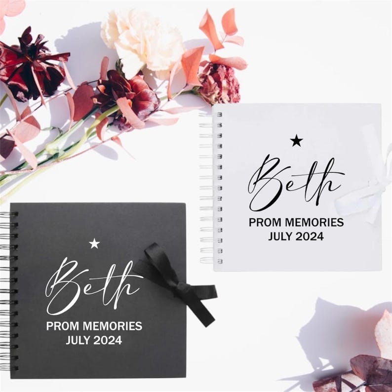 Personalised Prom Journal Memory Book 8x8 - Etsy