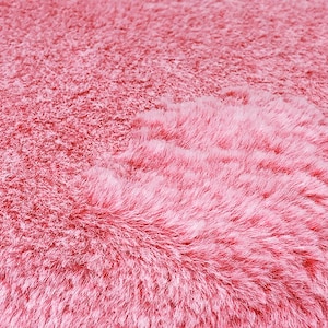 SOFT PLUSH plush fabric imitation fur red