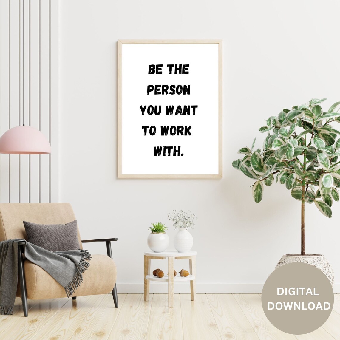 Inspirational Quote for Your Home Office Quote Wall Art Etsy