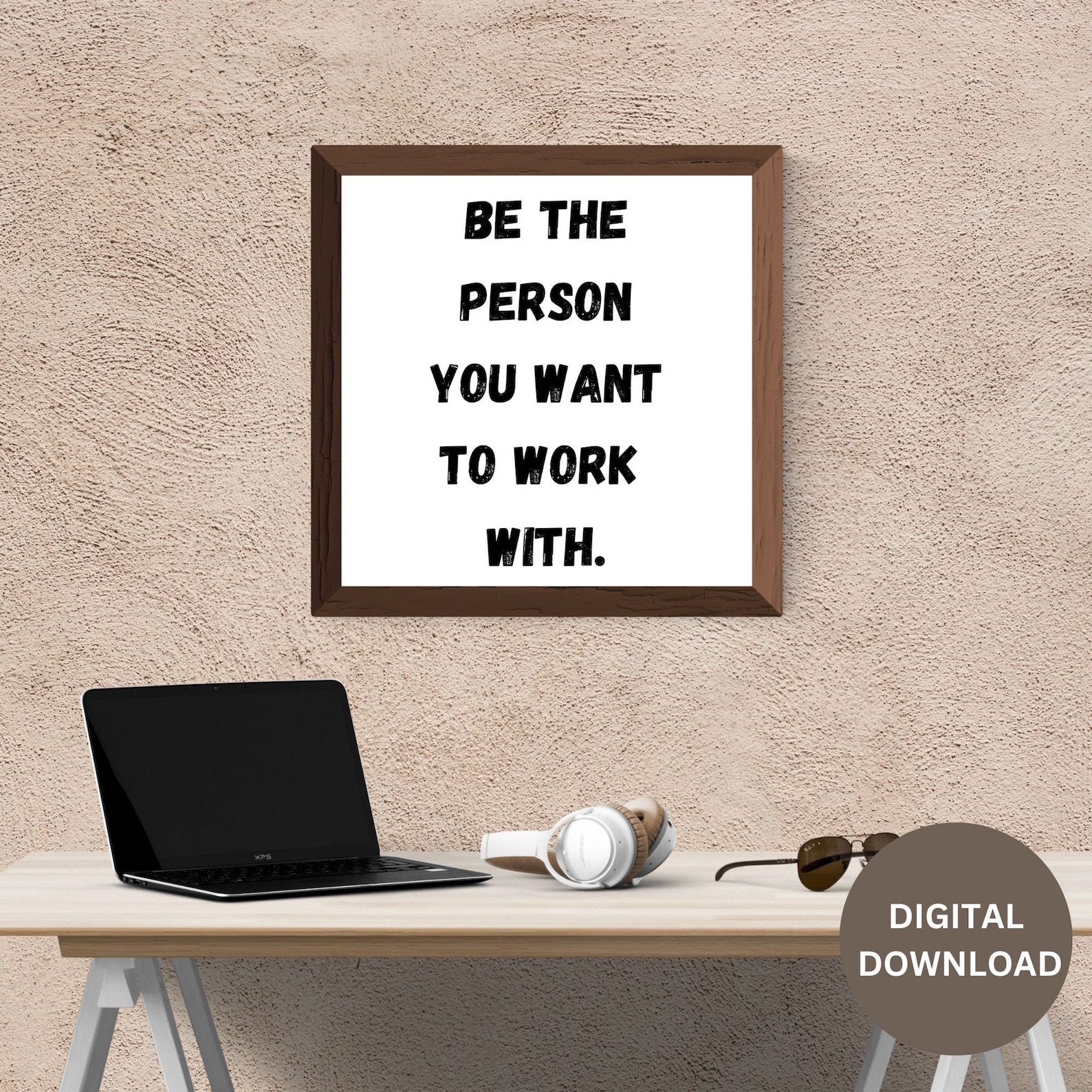 Inspirational Quote for Your Home Office Quote Wall Art Etsy