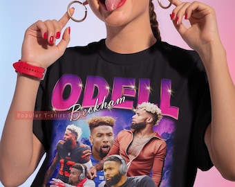 Odell Beckham Vintage Unisex Shirt, Vintage Odell Beckham TShirt Gift For Him and Her, Best Odell Beckham SweatShirt Gift Idea For Fans