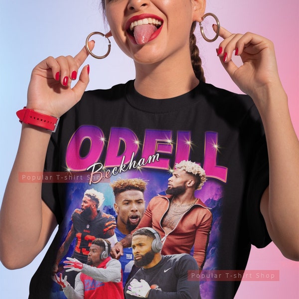 Odell Beckham Vintage Unisex Shirt, Vintage Odell Beckham TShirt Gift For Him and Her, Best Odell Beckham SweatShirt Gift Idea For Fans