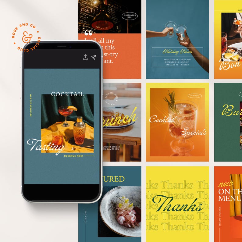 Canva Social Media Templates Canva Instagram Posts Etsy