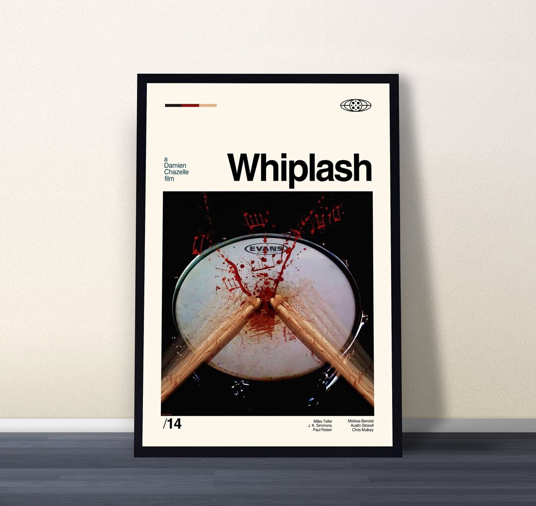 WHIPLASH MOVIE POSTERS visual data 6